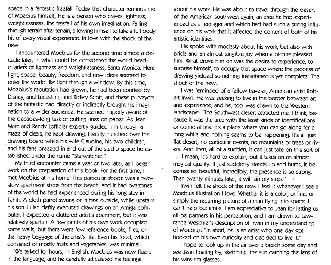 Read online The Art of Moebius comic -  Issue # TPB (Part 1) - 11