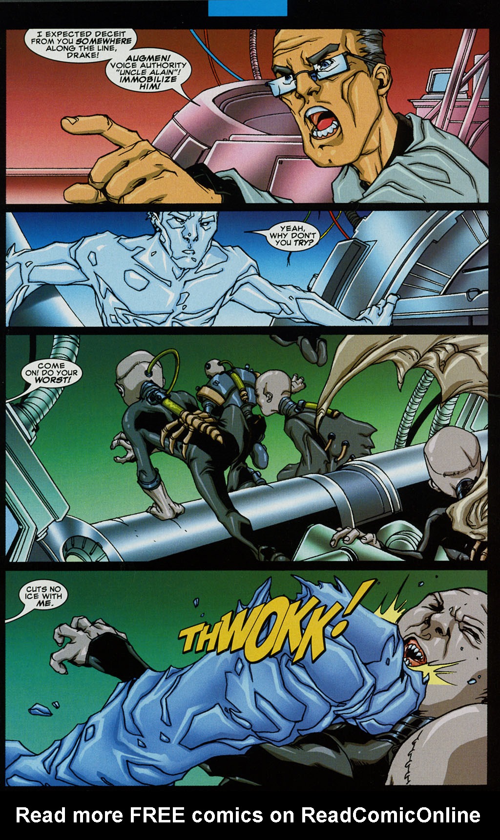 Read online Iceman (2001) comic -  Issue #4 - 11