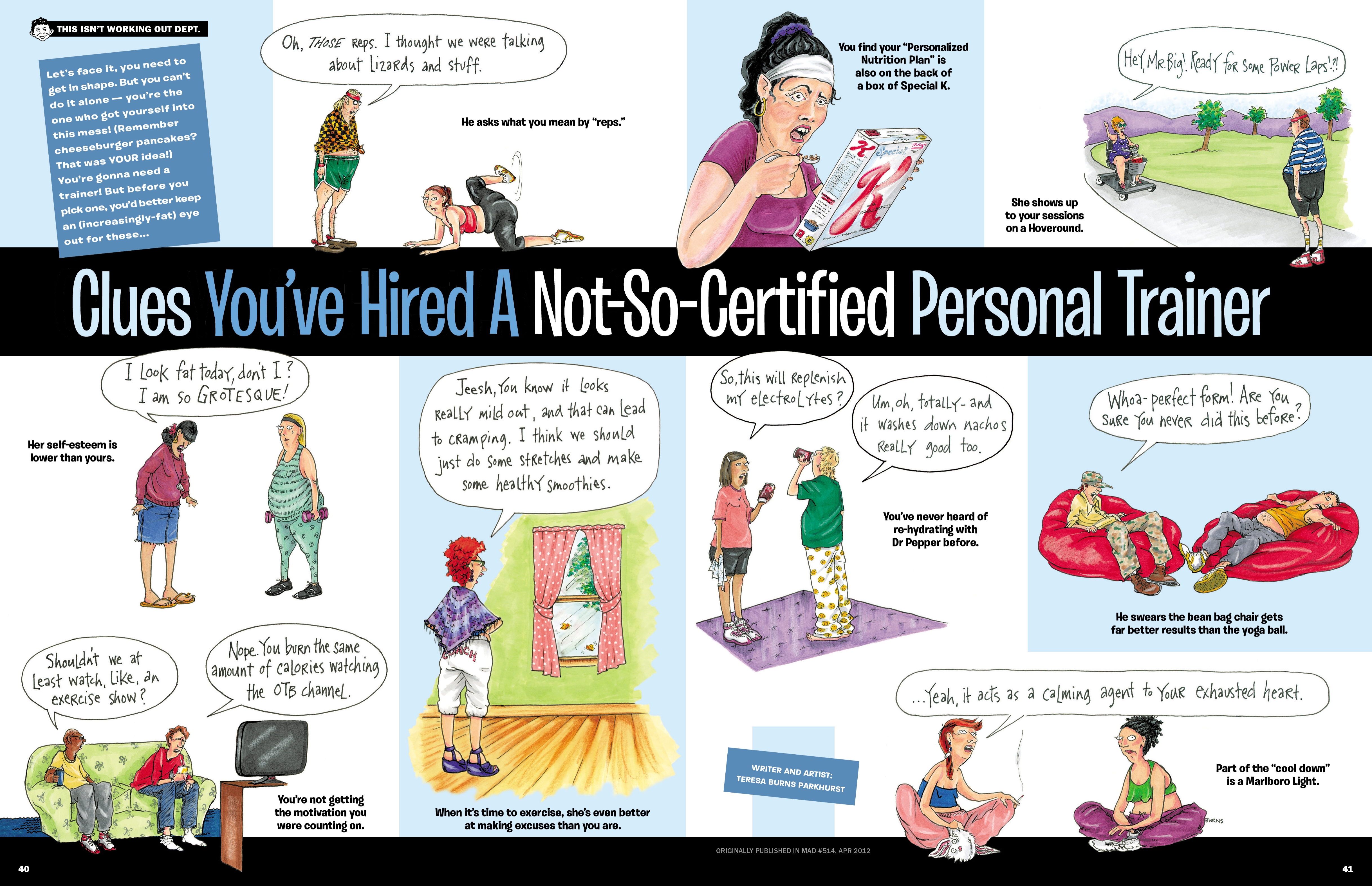 Read online MAD Magazine comic -  Issue #25 - 35