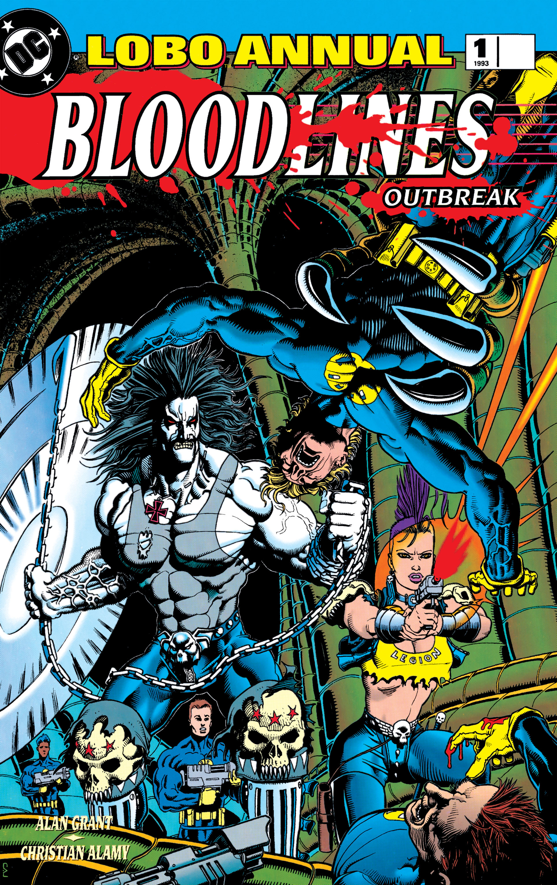 Read online Lobo (1993) comic -  Issue # _Annual 1 - Bloodlines - 1