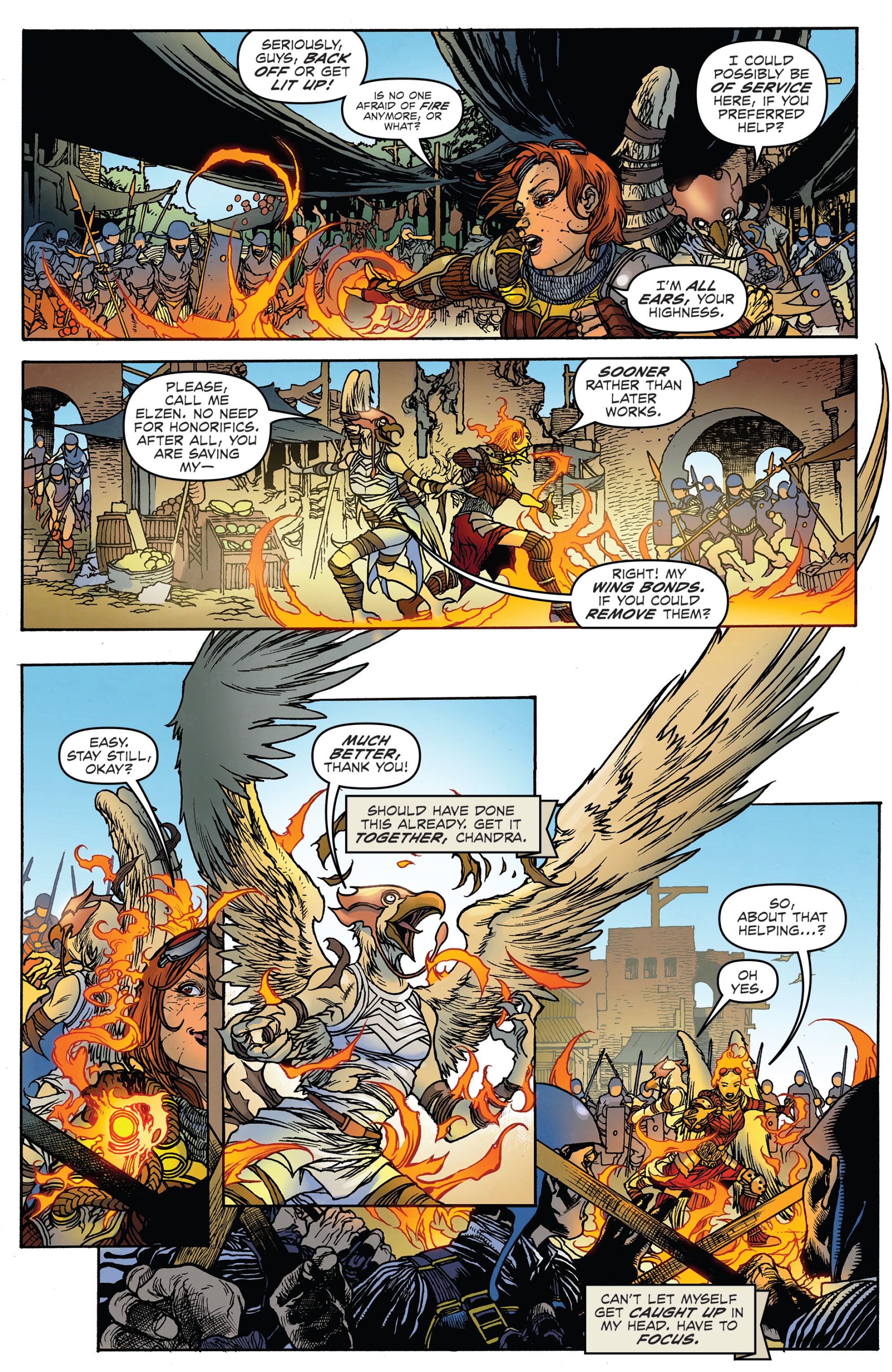 Read online Magic: The Gathering: Chandra comic -  Issue #2 - 9