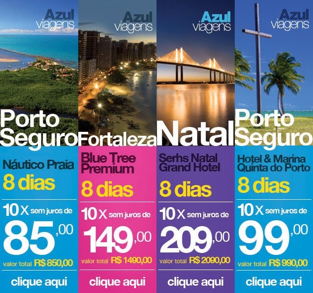 Notícias do Turismo: Azul Viagens tem pacotes para Recife e Porto de