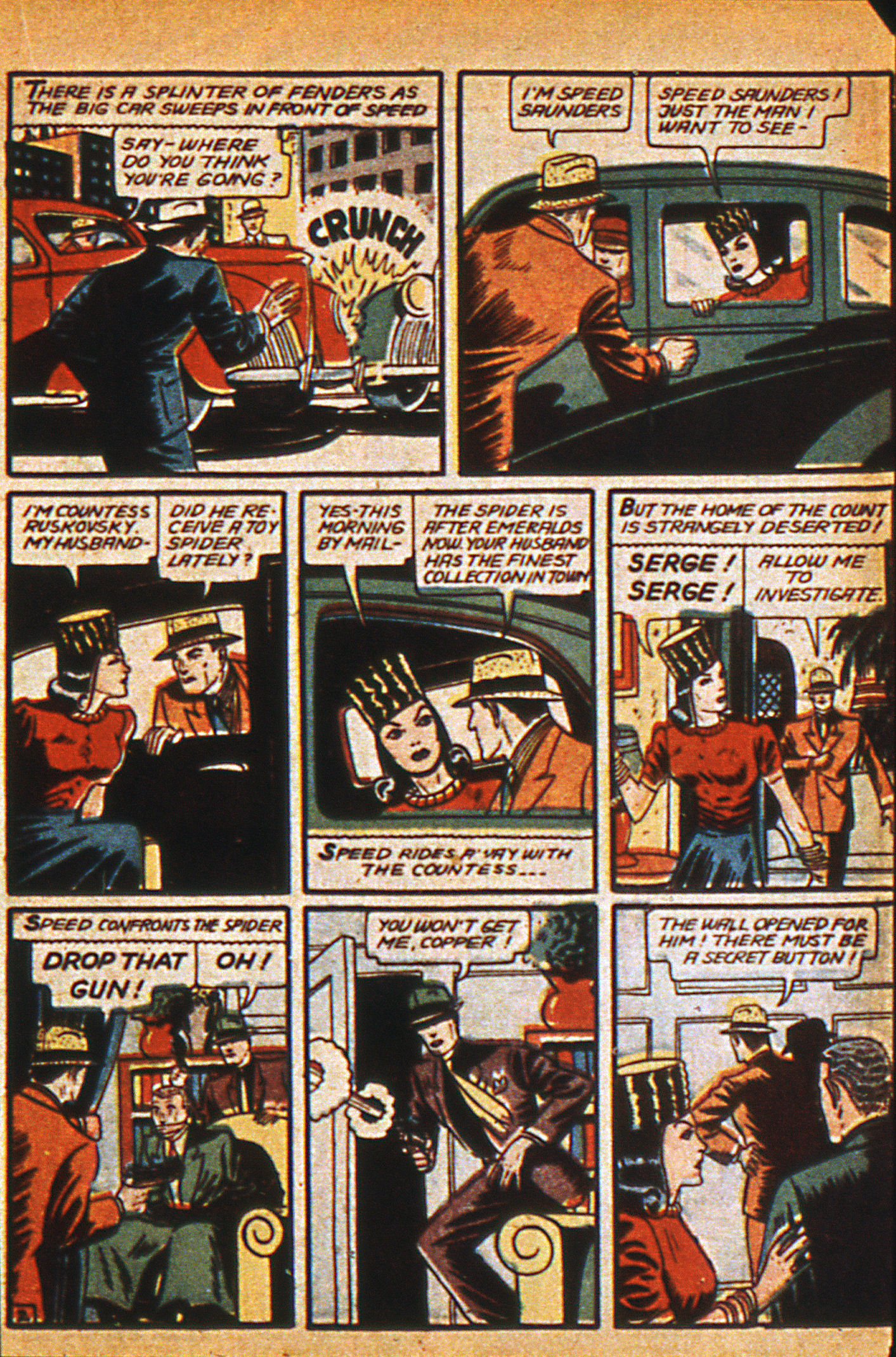 Read online Detective Comics (1937) comic -  Issue #36 - 38