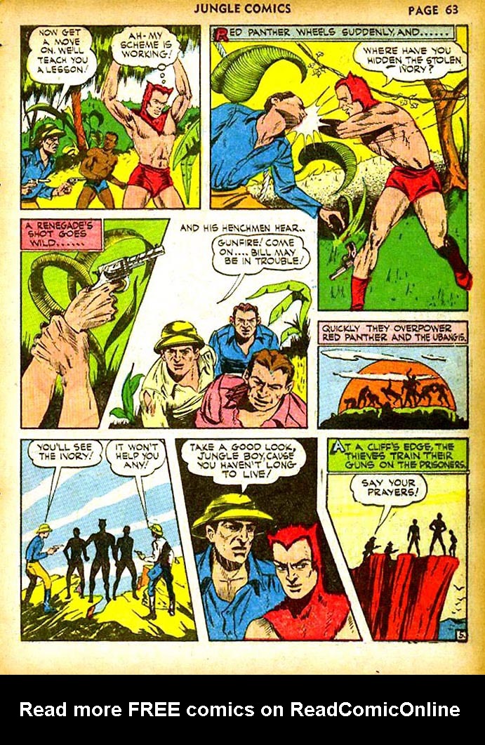 Read online Jungle Comics comic -  Issue #23 - 67