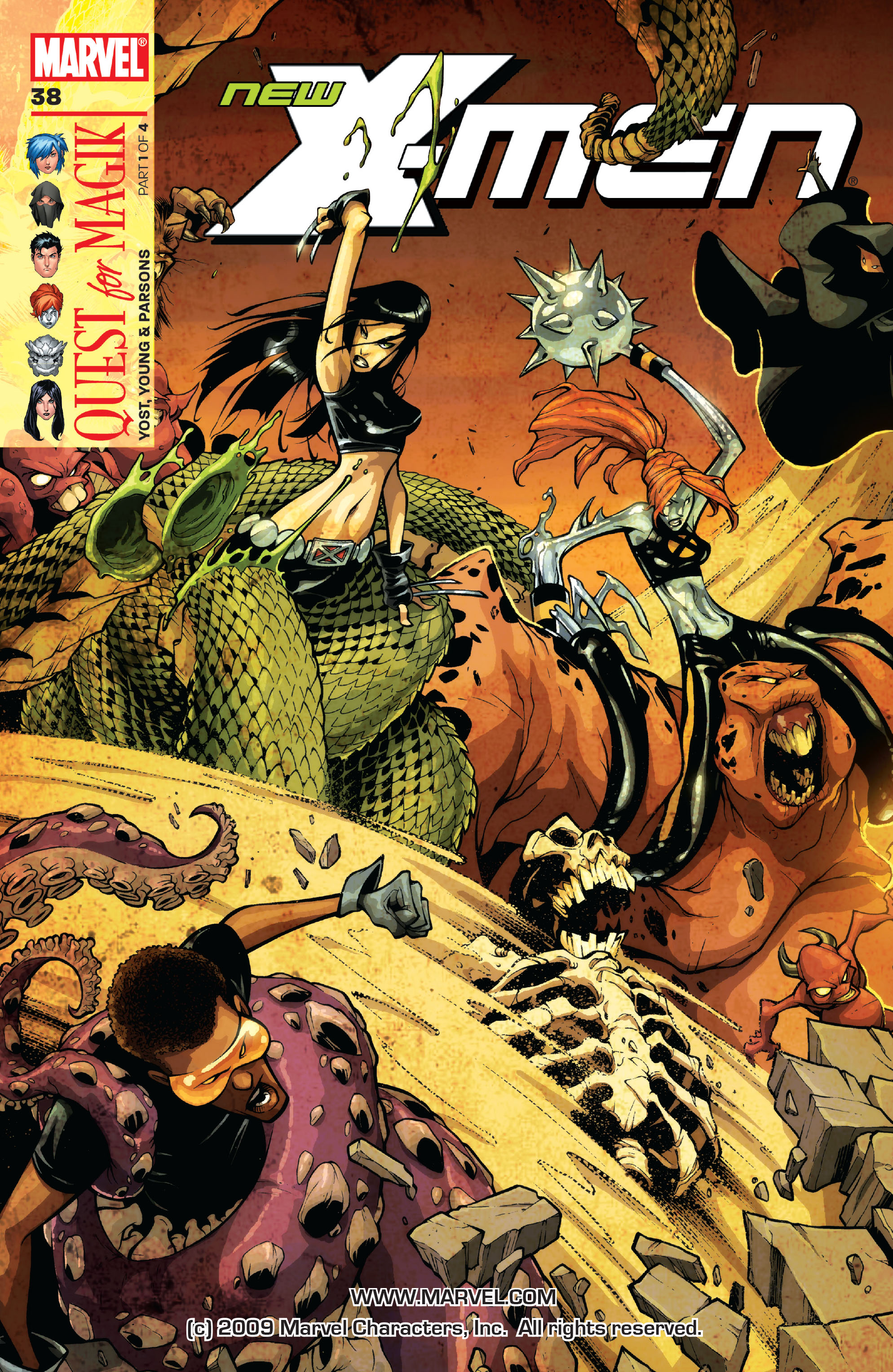 Read online New X-Men (2004) comic -  Issue #38 - 1