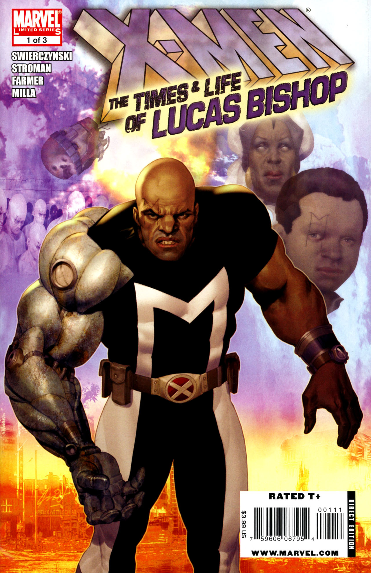 Read online X-Men: The Times and Life of Lucas Bishop comic -  Issue #1 - 1