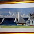 Approx. 33" x 46" Framed Edward Hopper print. $189.00 plus shipping