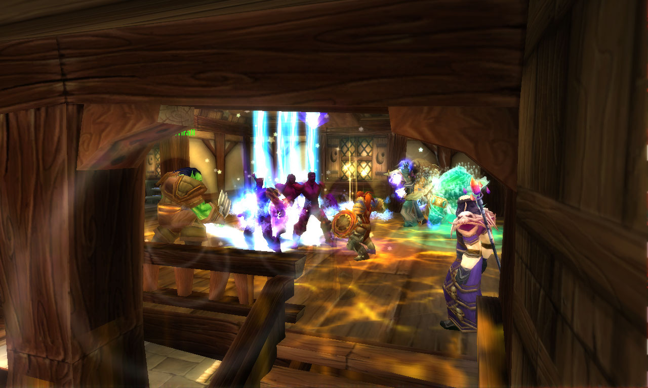 WoW Screenshots Dungeon Caverns of Time Escape from Durnholde