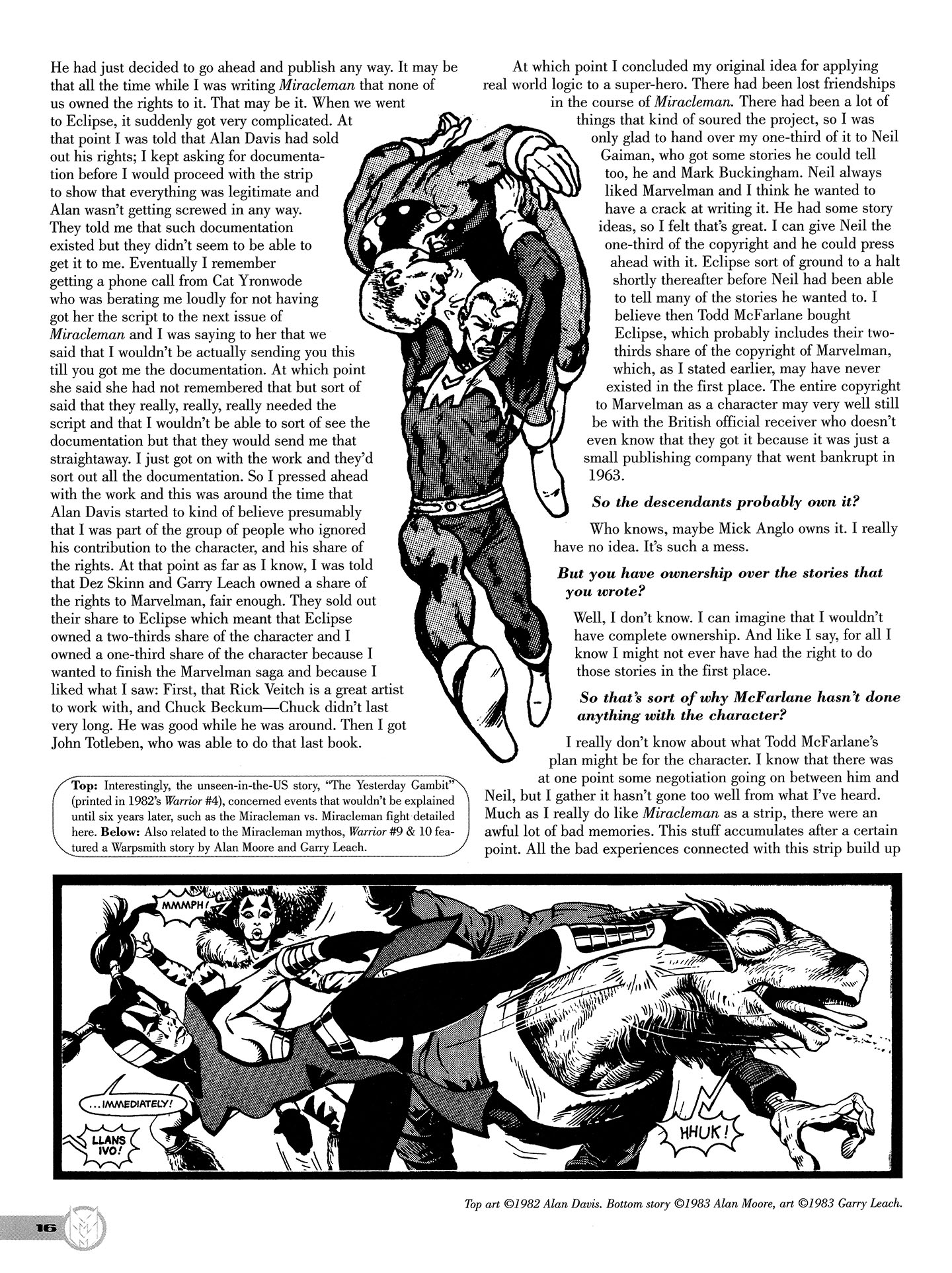 Read online Kimota!: The Miracleman Companion comic -  Issue # Full - 17