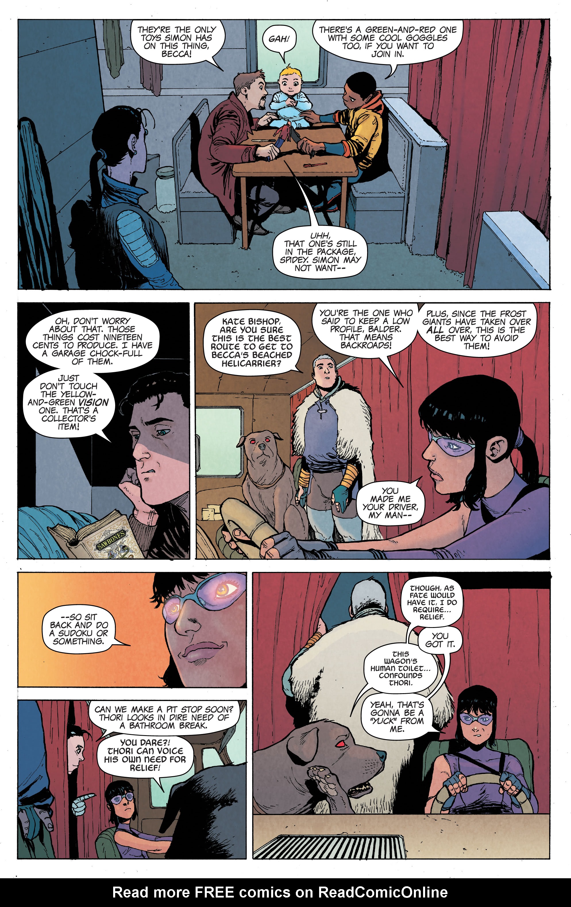 Read online Hawkeye: Team Spirit comic -  Issue # TPB (Part 2) - 68
