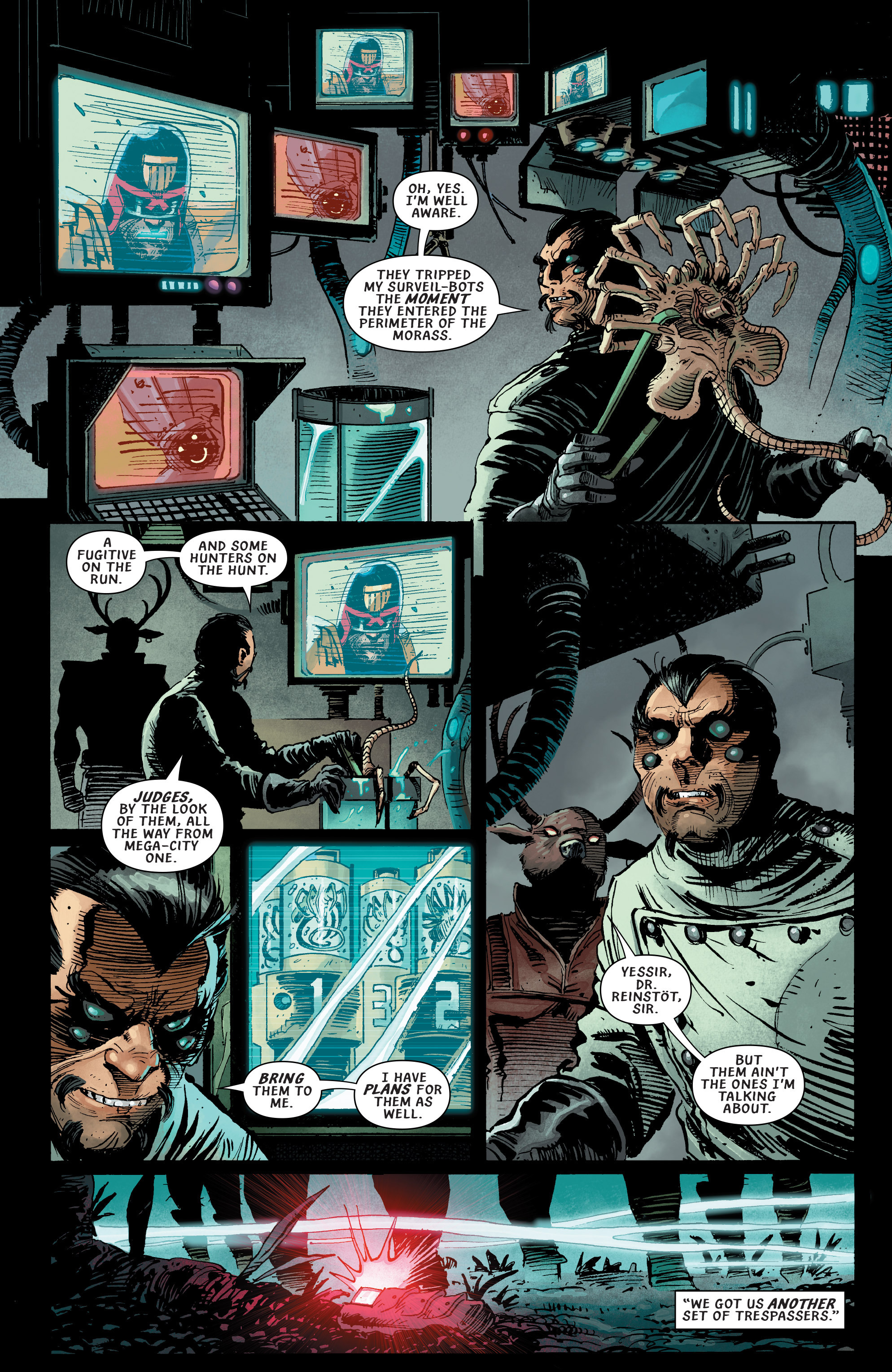 Read online Predator Vs. Judge Dredd Vs. Aliens comic -  Issue #1 - 23