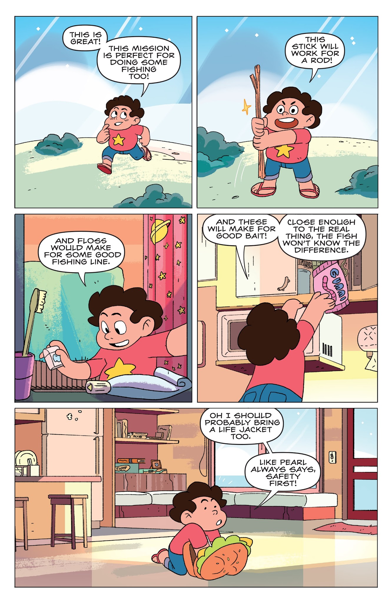 Read online Steven Universe Ongoing comic -  Issue #7 - 7