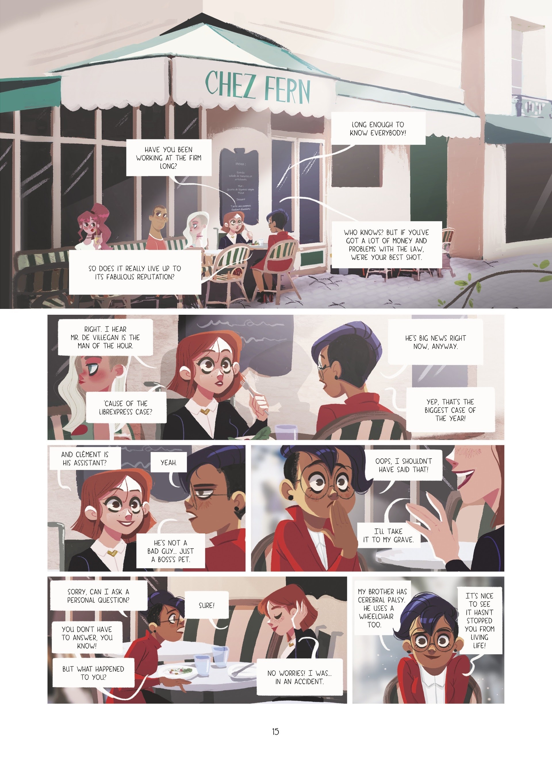 Read online Through Lya's Eyes comic -  Issue #1 - 15