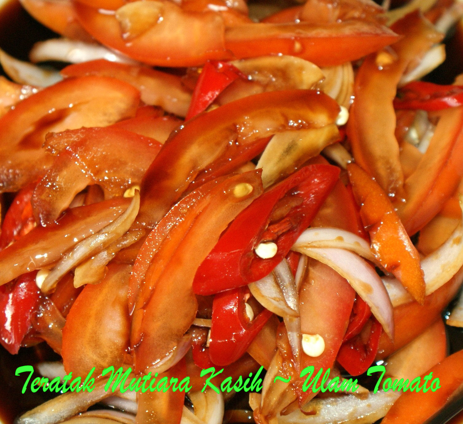 Ulam Tomato TERATAK MUTIARA KASIH