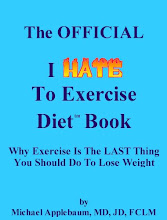 The OFFICIAL I Hate To Exercise Diet (tm) Book