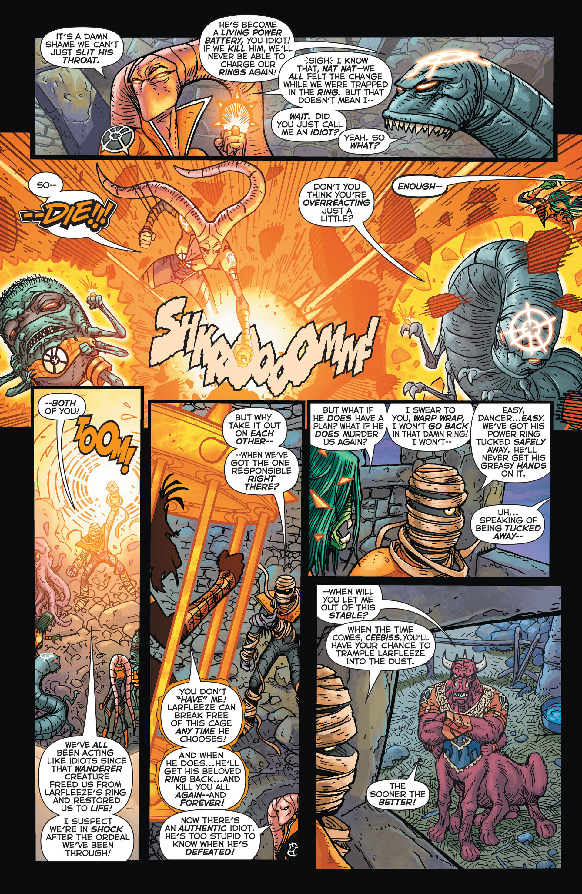 Read online Larfleeze comic -  Issue #5 - 4