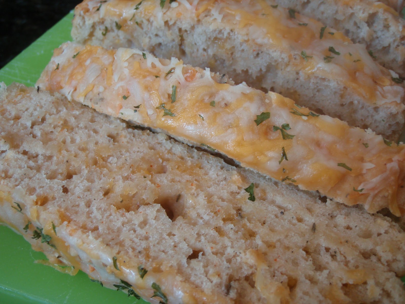 Cheddar Herb Beer Bread