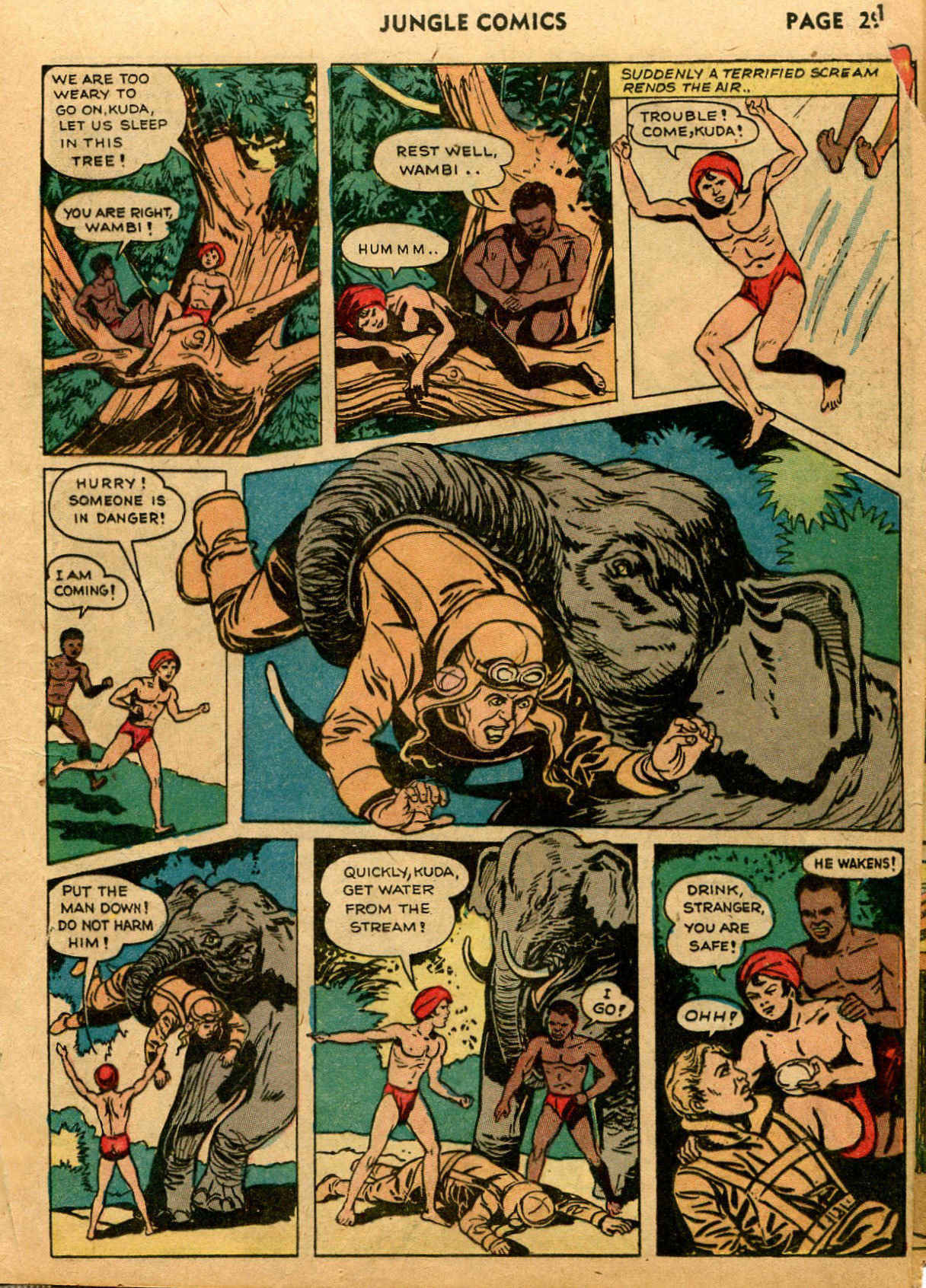 Read online Jungle Comics comic -  Issue #40 - 31