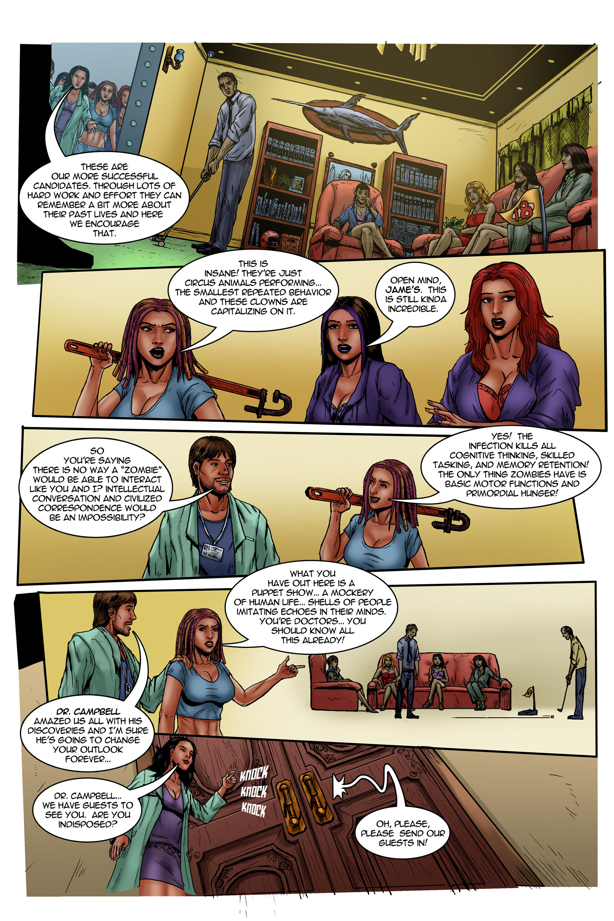 Read online Chaos Campus: Sorority Girls Vs. Zombies comic -  Issue #21 - 26