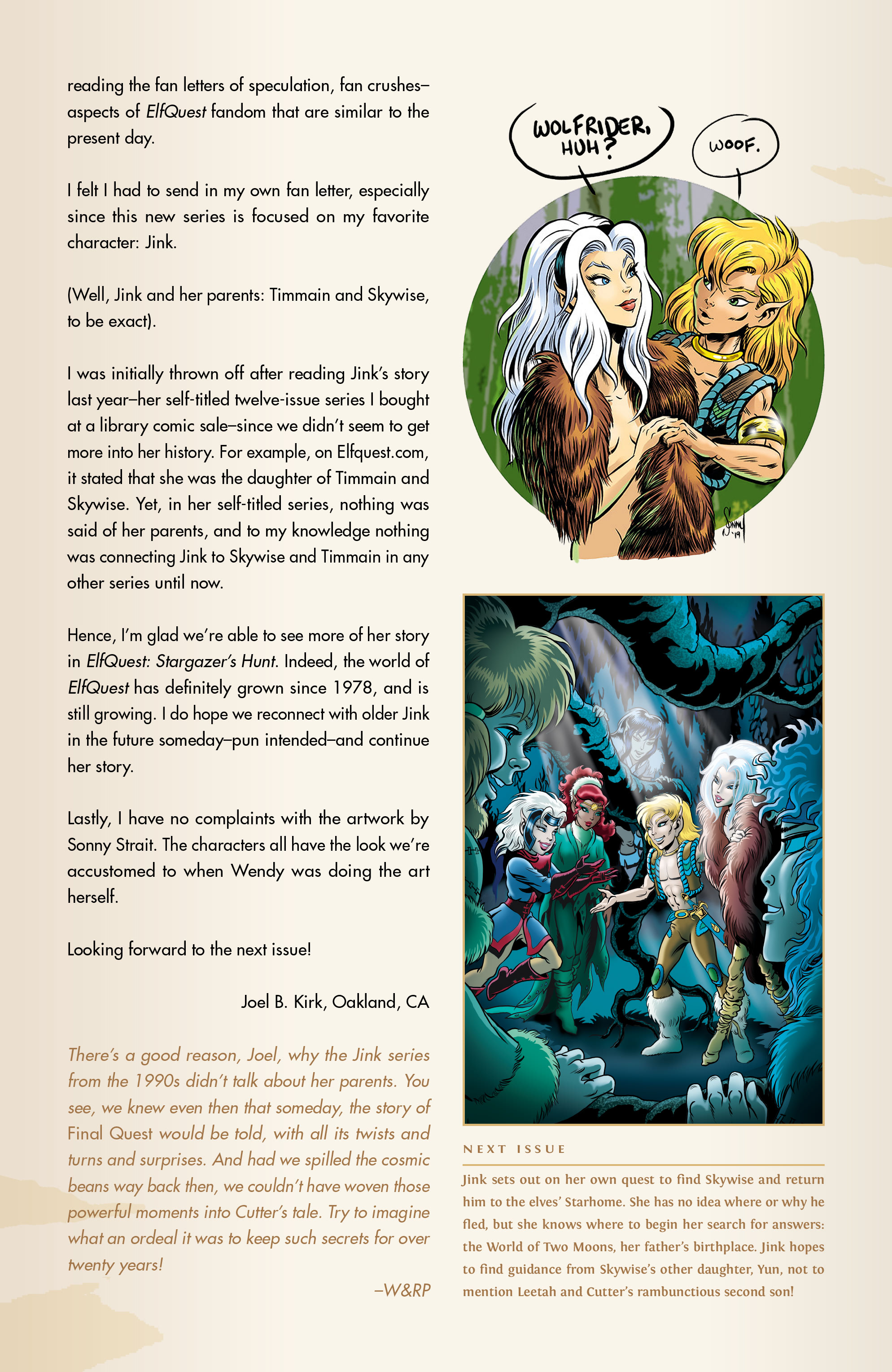 Read online Elfquest: Stargazer's Hunt comic -  Issue #3 - 23