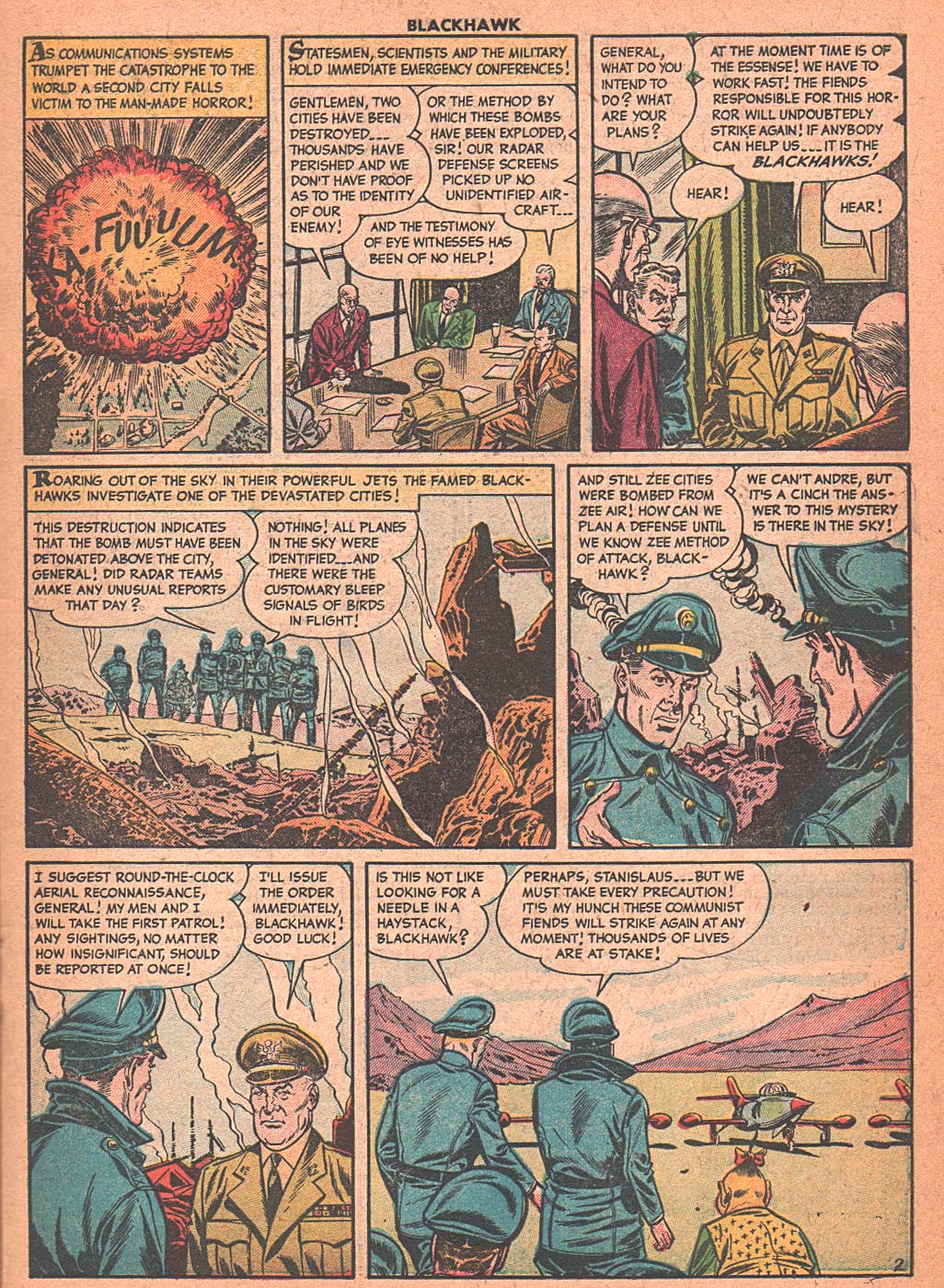 Read online Blackhawk (1957) comic -  Issue #89 - 27