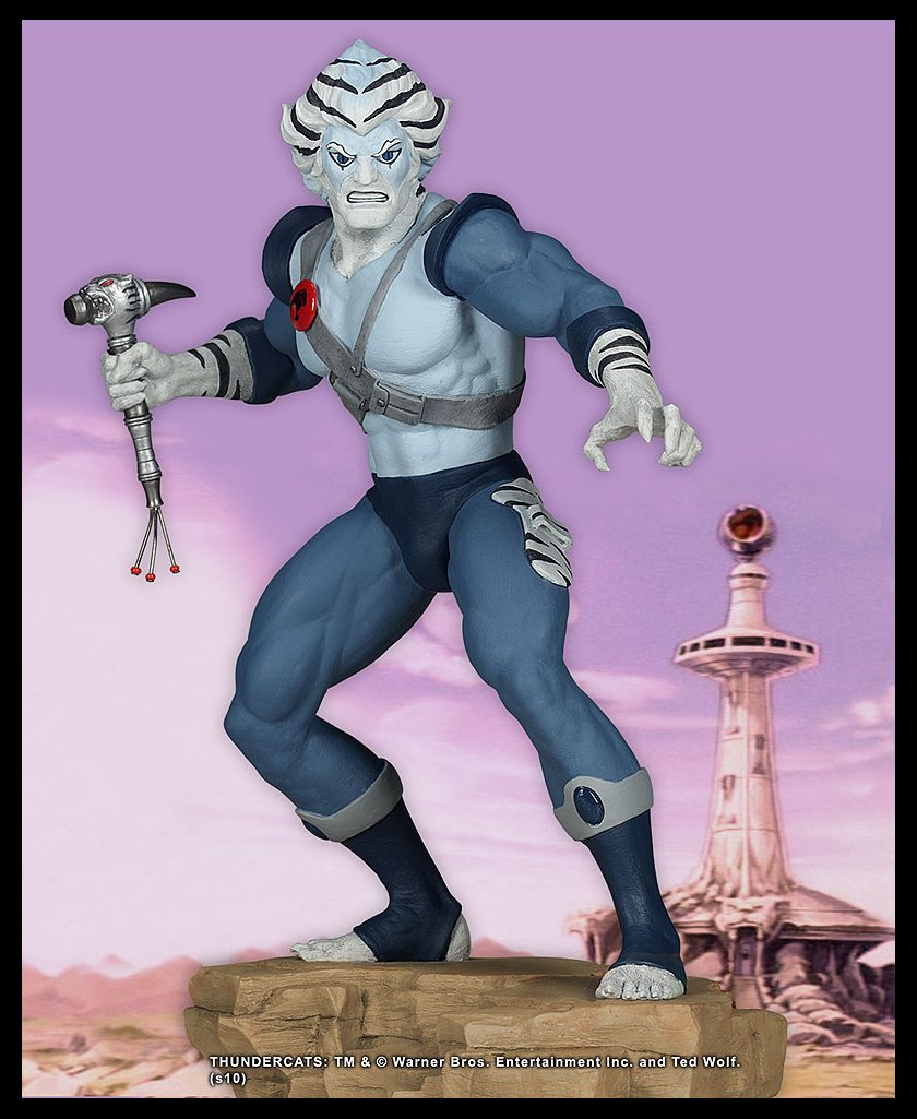 JIMSMASH ! ! ! THUNDERCATS BENGALI STATUE (and MUMMRA)