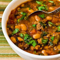 pinto beef beans bean ground stew cooker pressure soup recipe recipes stews phase soups south cilantro beach diet stovetop cumin