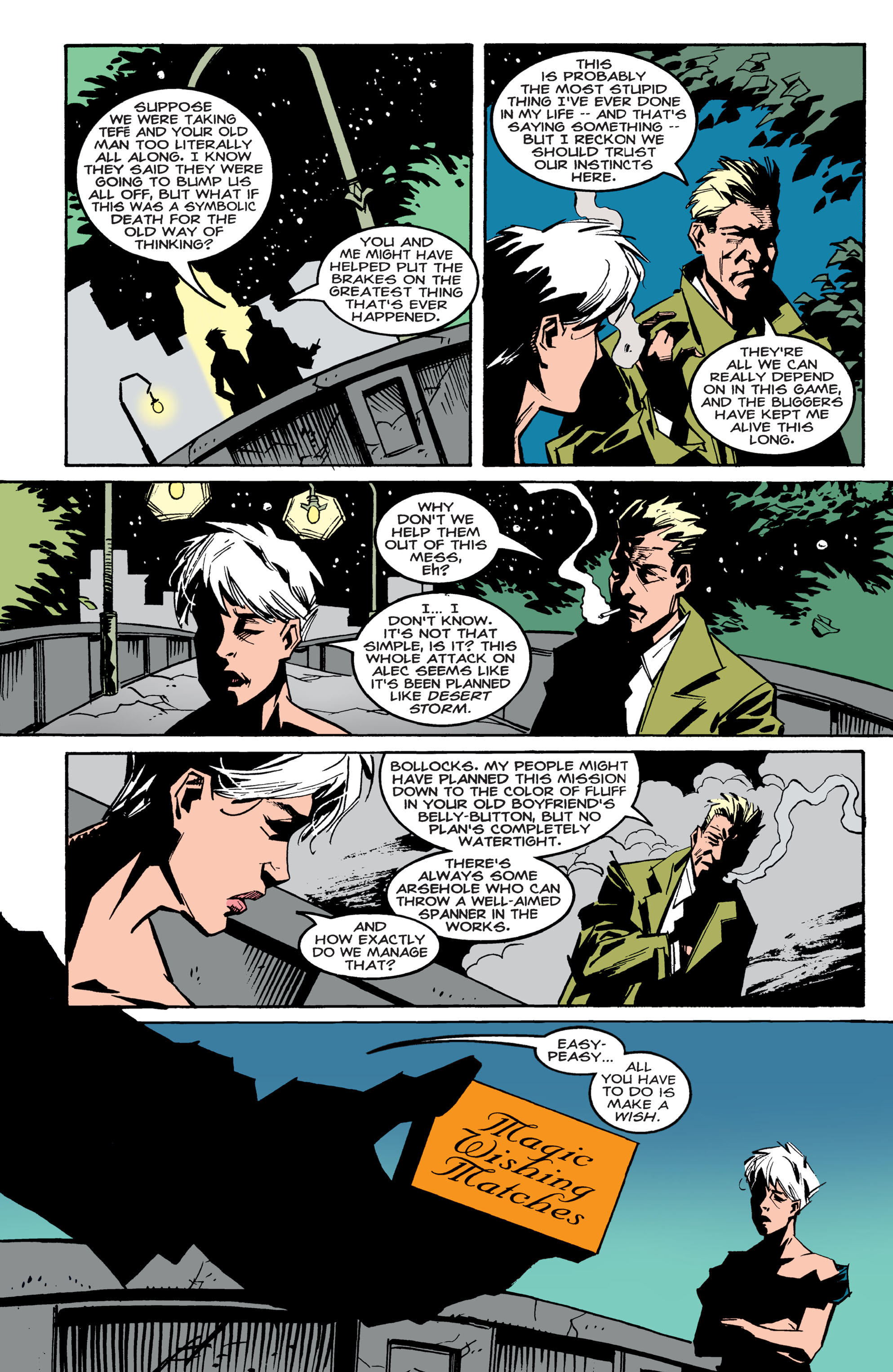 Read online Swamp Thing (1982) comic -  Issue # _TPB - Trial by Fire - 237
