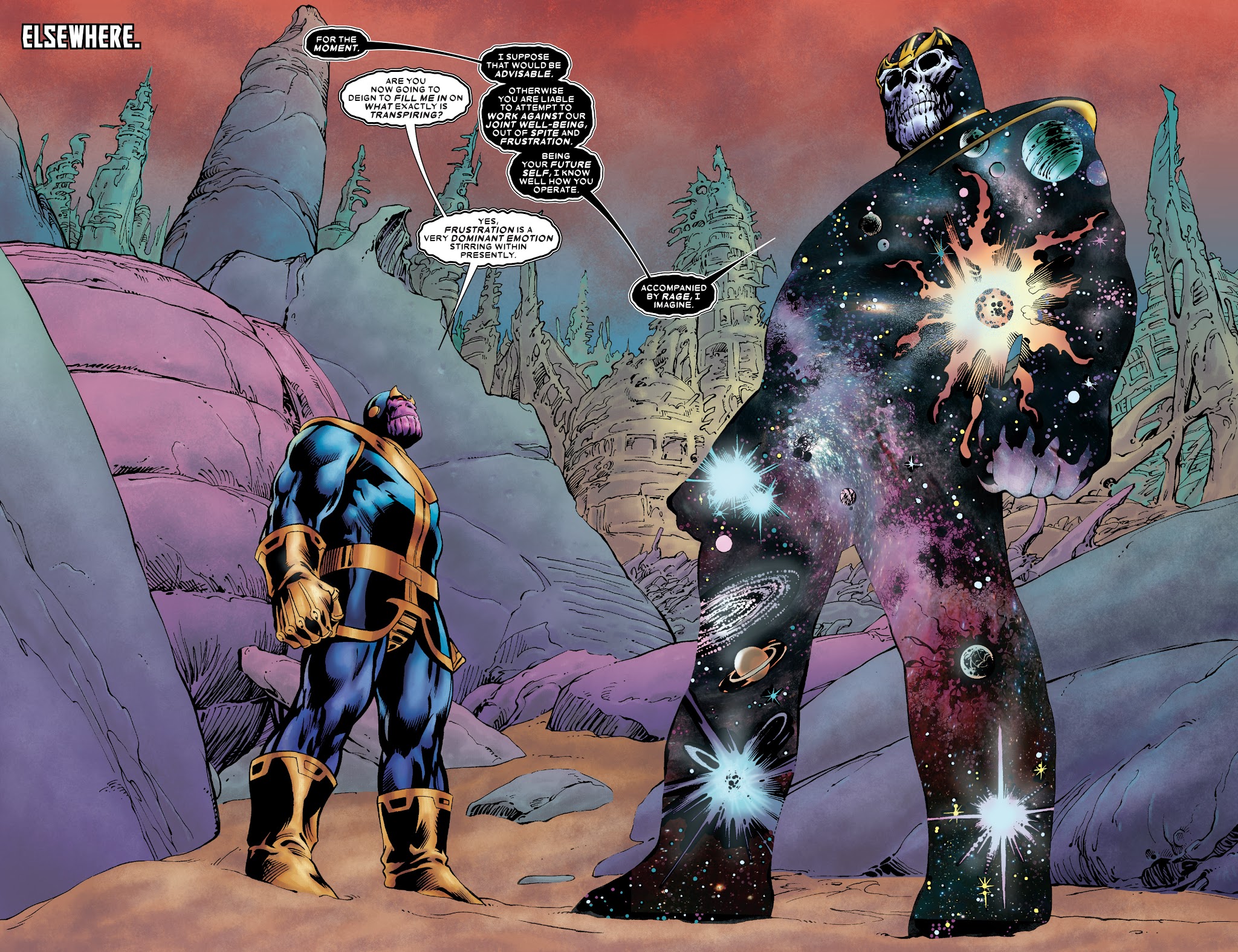 Read online Thanos: The Infinity Siblings comic -  Issue # TPB - 87
