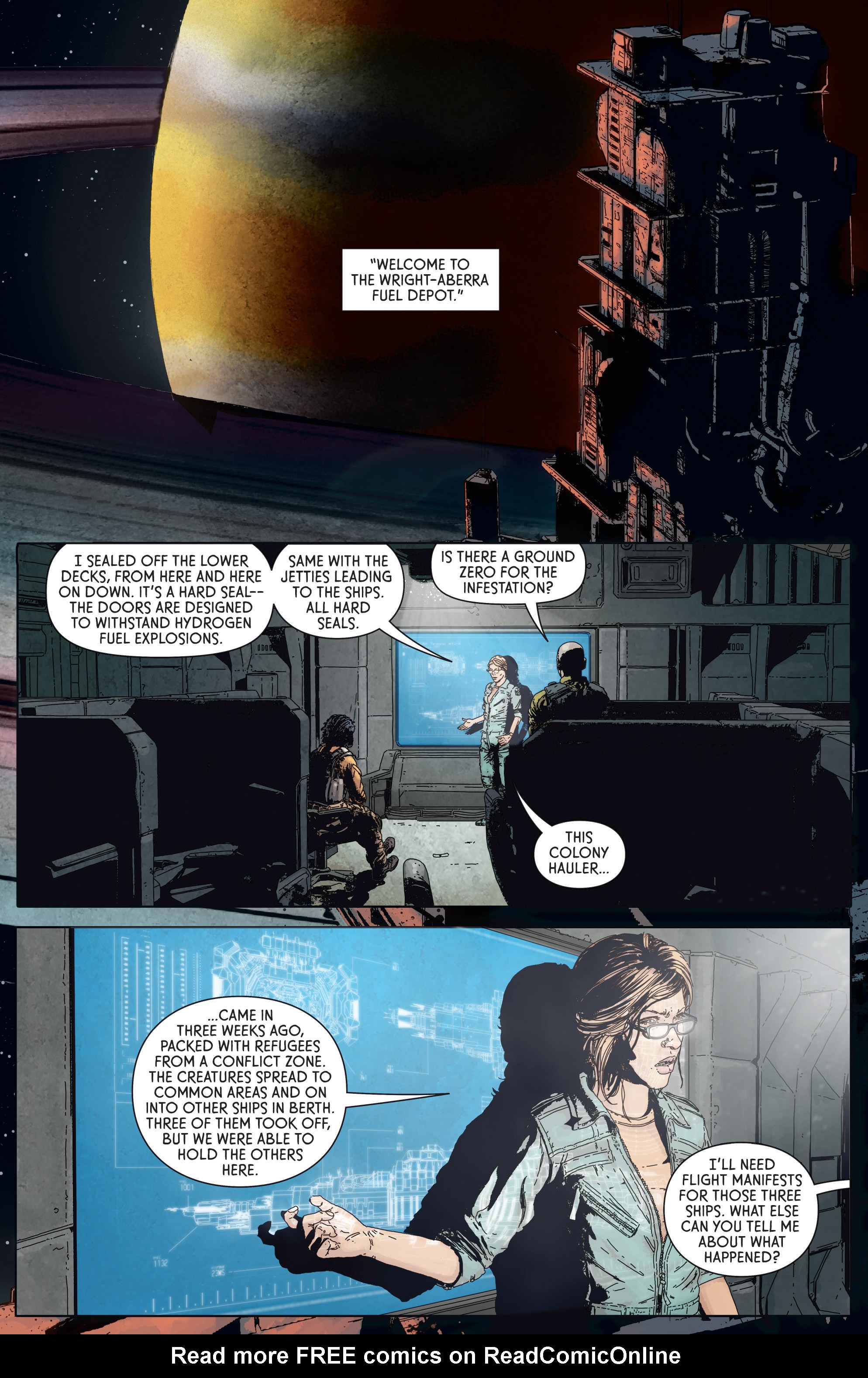 Read online Aliens: Defiance comic -  Issue #5 - 13