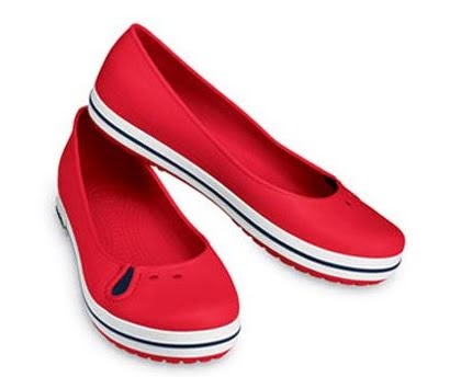 crocs canvas flats
