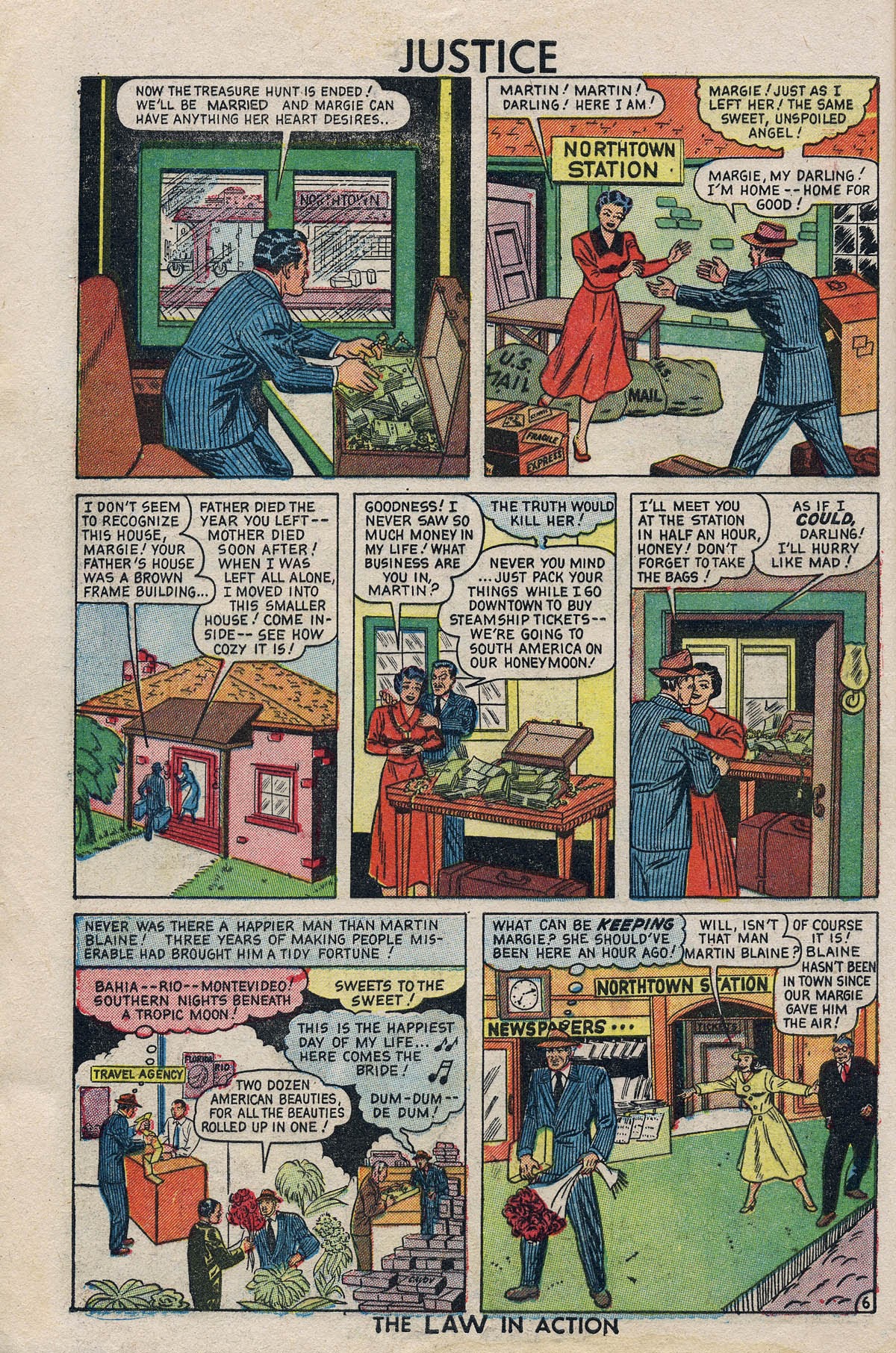 Read online Justice (1947) comic -  Issue #12 - 8
