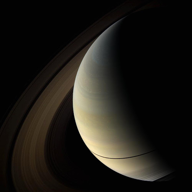 The magic of illumination geometry: Saturn's rings and shadows