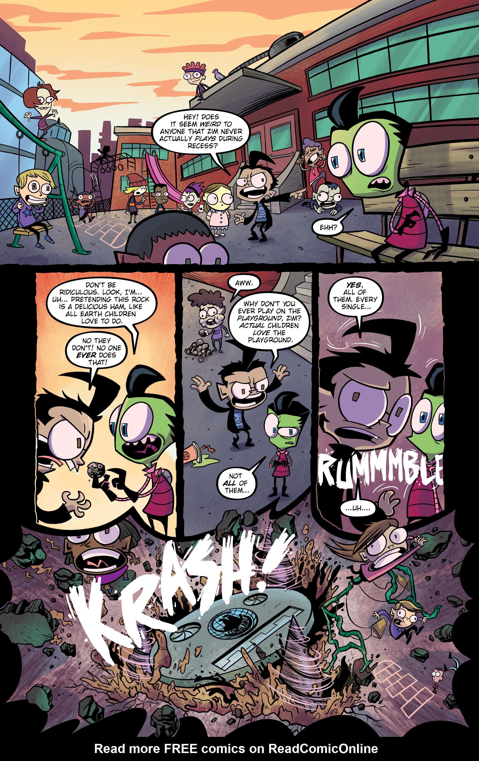 Read online Invader Zim comic -  Issue # _TPB 7 - 32