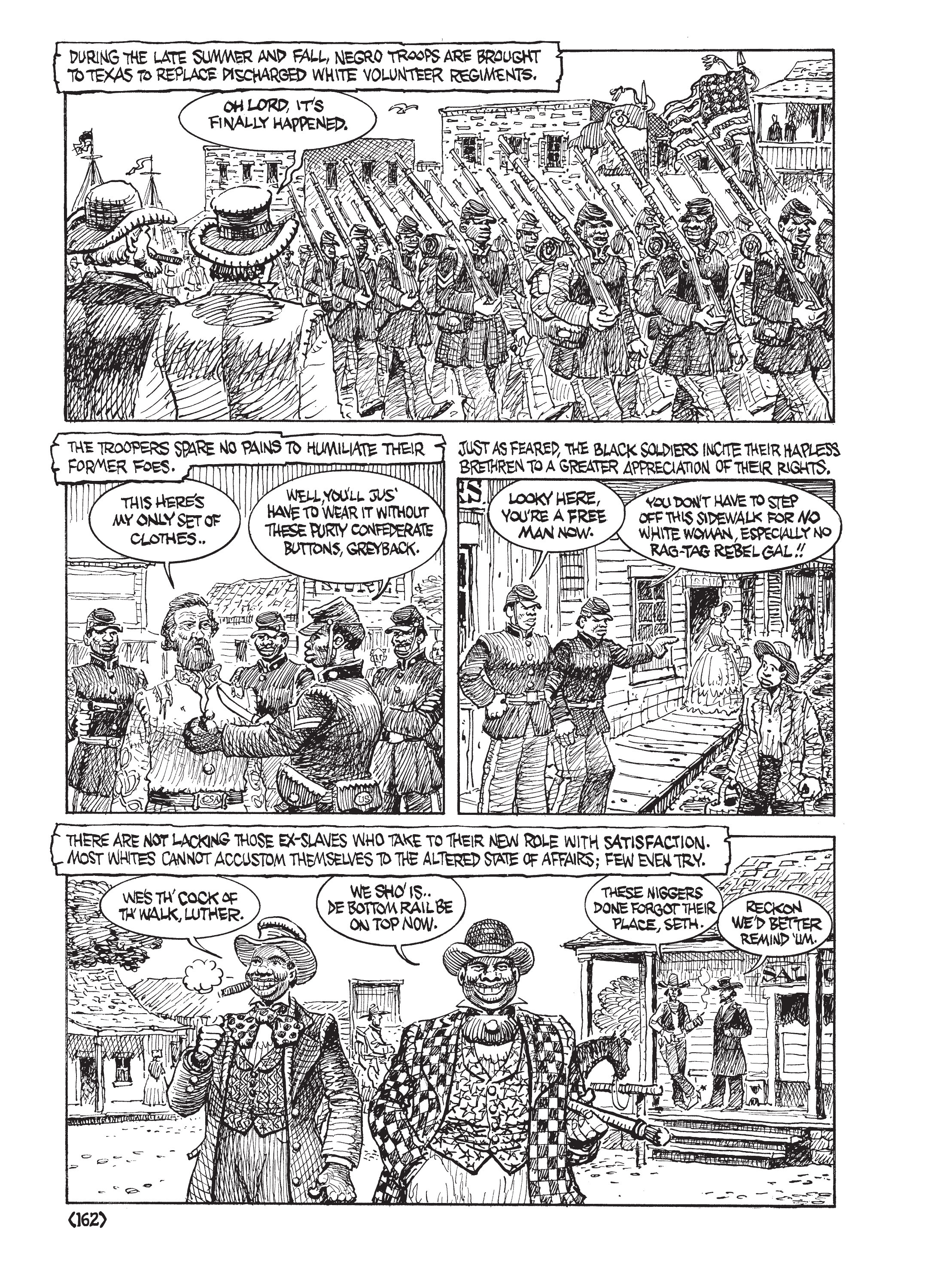 Read online Jack Jackson's American History: Los Tejanos and Lost Cause comic -  Issue # TPB (Part 2) - 62