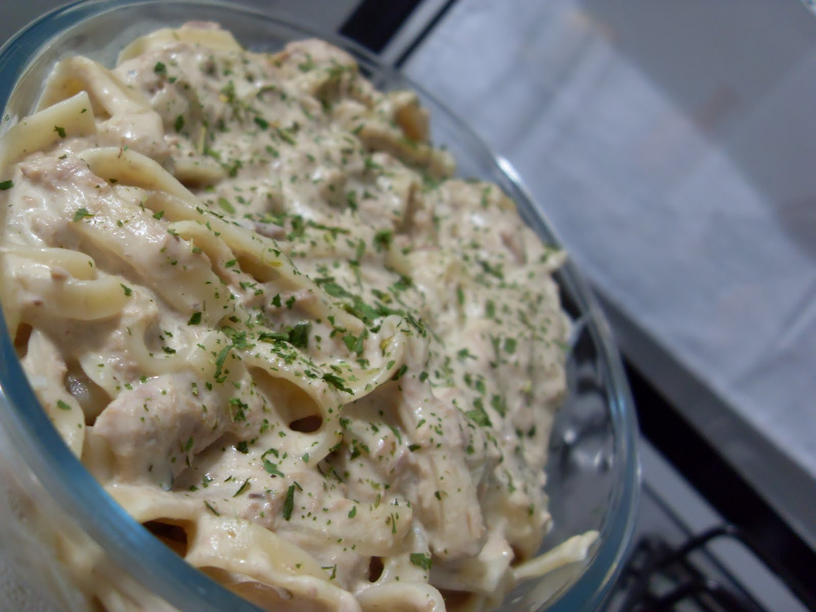 Rata de Cozinha: Macarrão de atum.