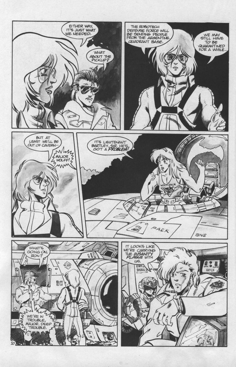 Read online Robotech II: The Sentinels - The Malcontent Uprisings comic -  Issue #9 - 12