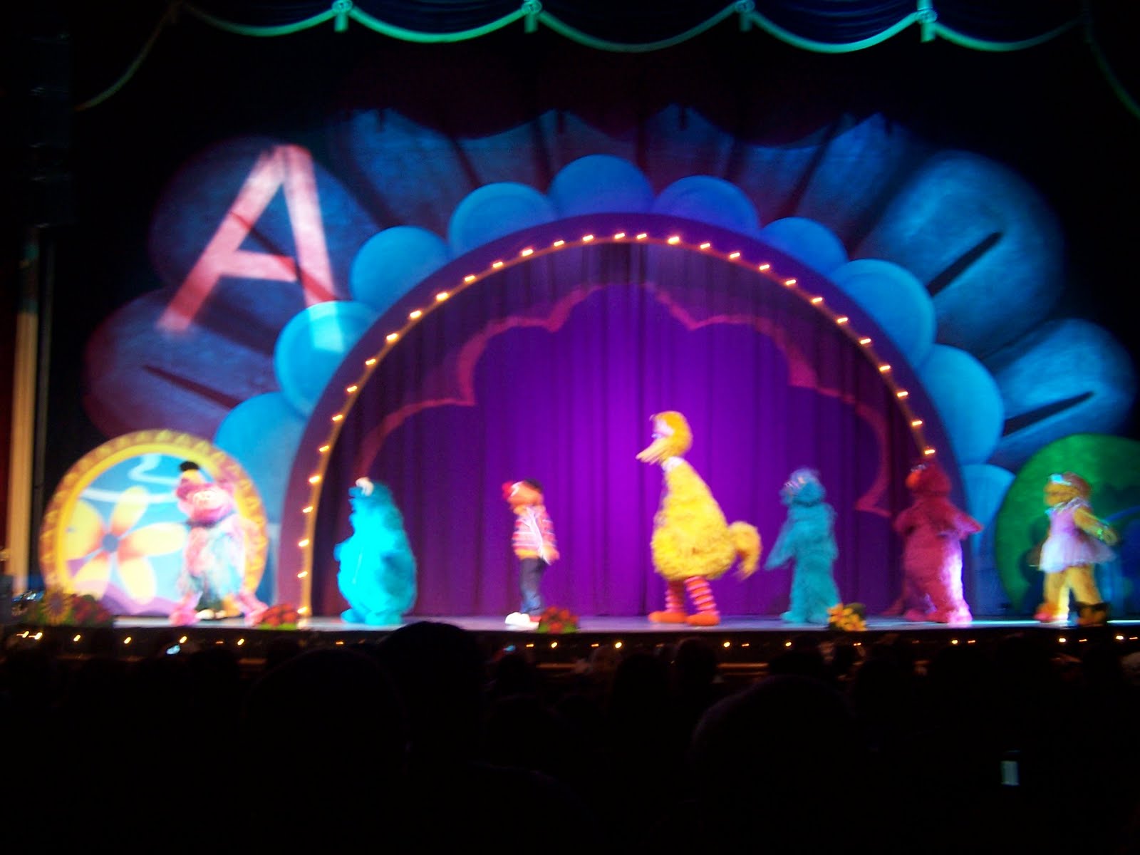 Snow and Sesame Street