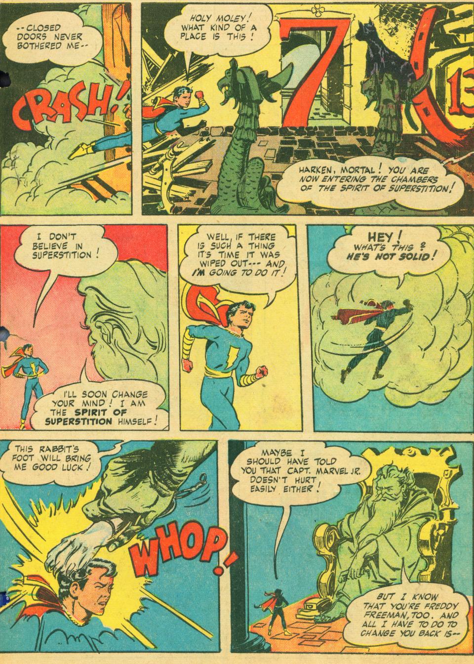 Read online Captain Marvel, Jr. comic -  Issue #42i - 34