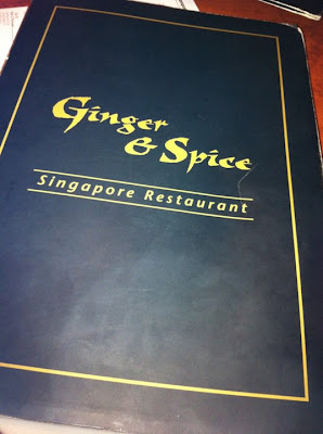 Ginger and Spice Singapore Restaurant