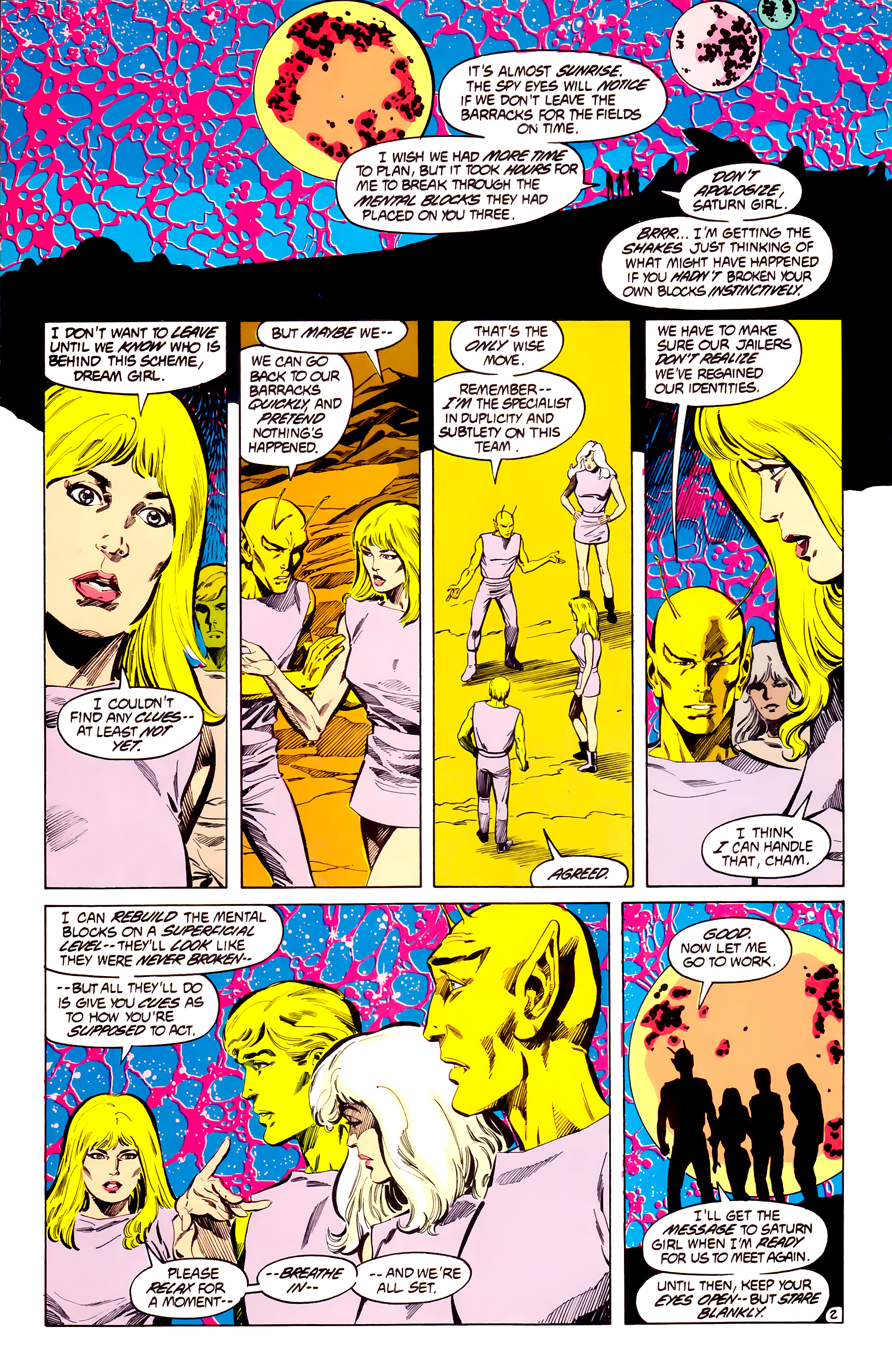 Read online Legion of Super-Heroes (1984) comic -  Issue #33 - 3
