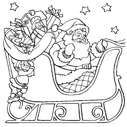 holiday themed coloring pages - photo #28