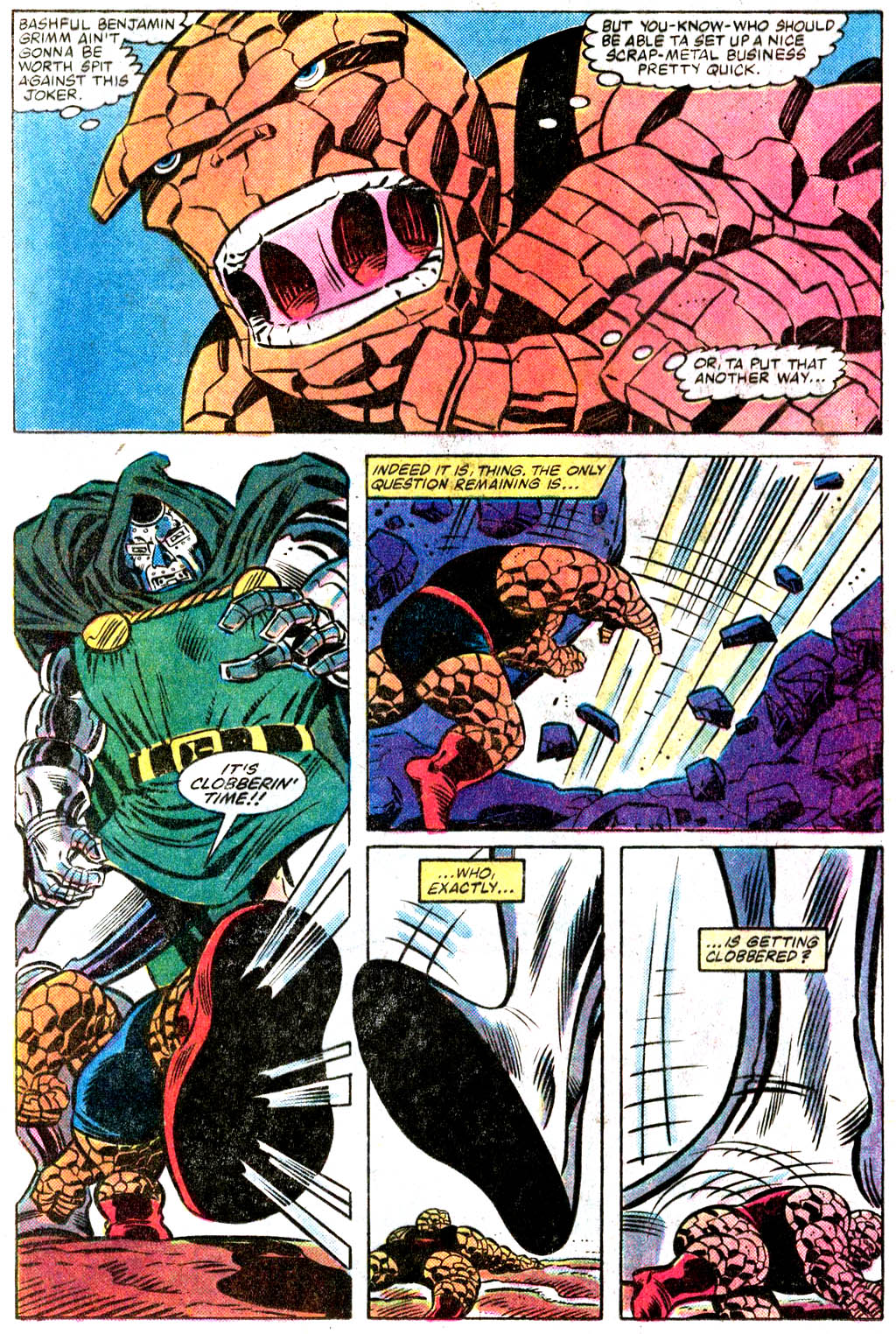 Read online The Thing comic -  Issue #12 - 16