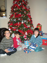 On Christmas Eve the kids enjoyed opening their gifts to each other that they bought on their own