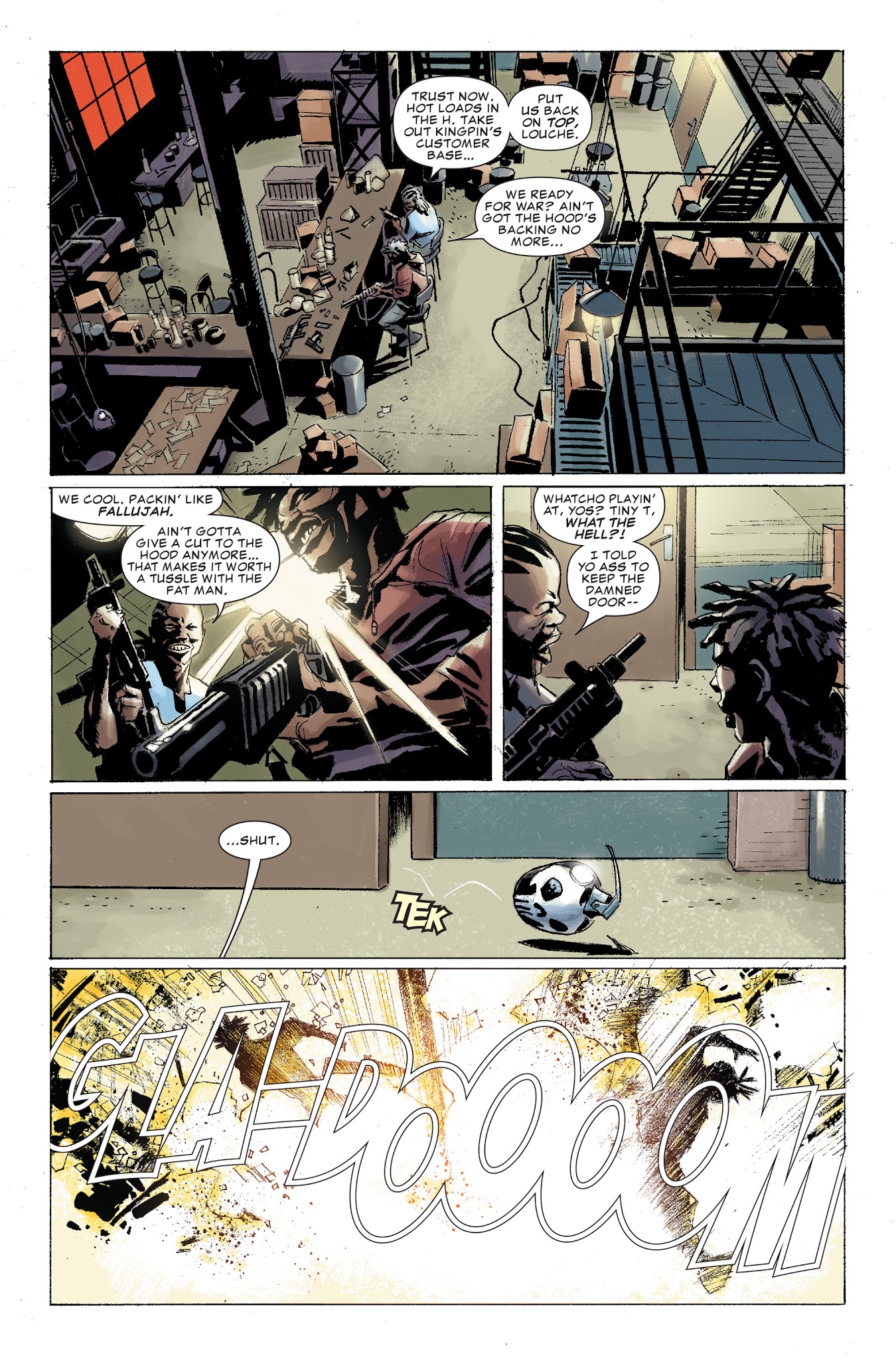 Read online Punisher: In The Blood comic -  Issue #2 - 10