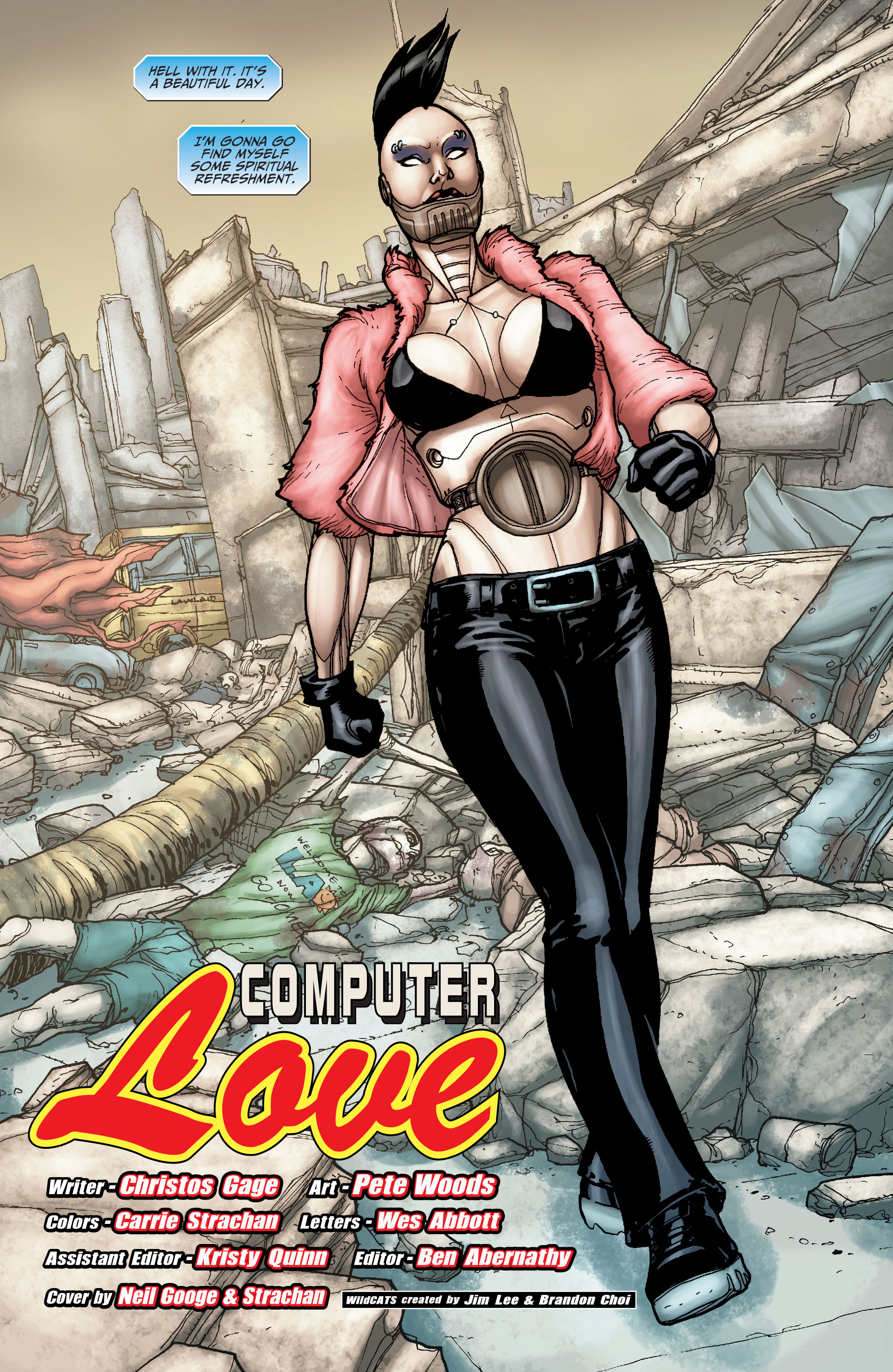 Read online WildCats (2008) comic -  Issue #8 - 4