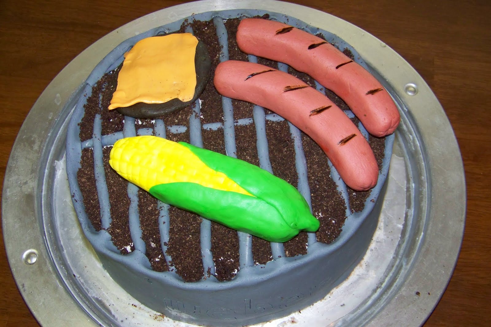 Sweet Cakes and Bakes Grill Cake