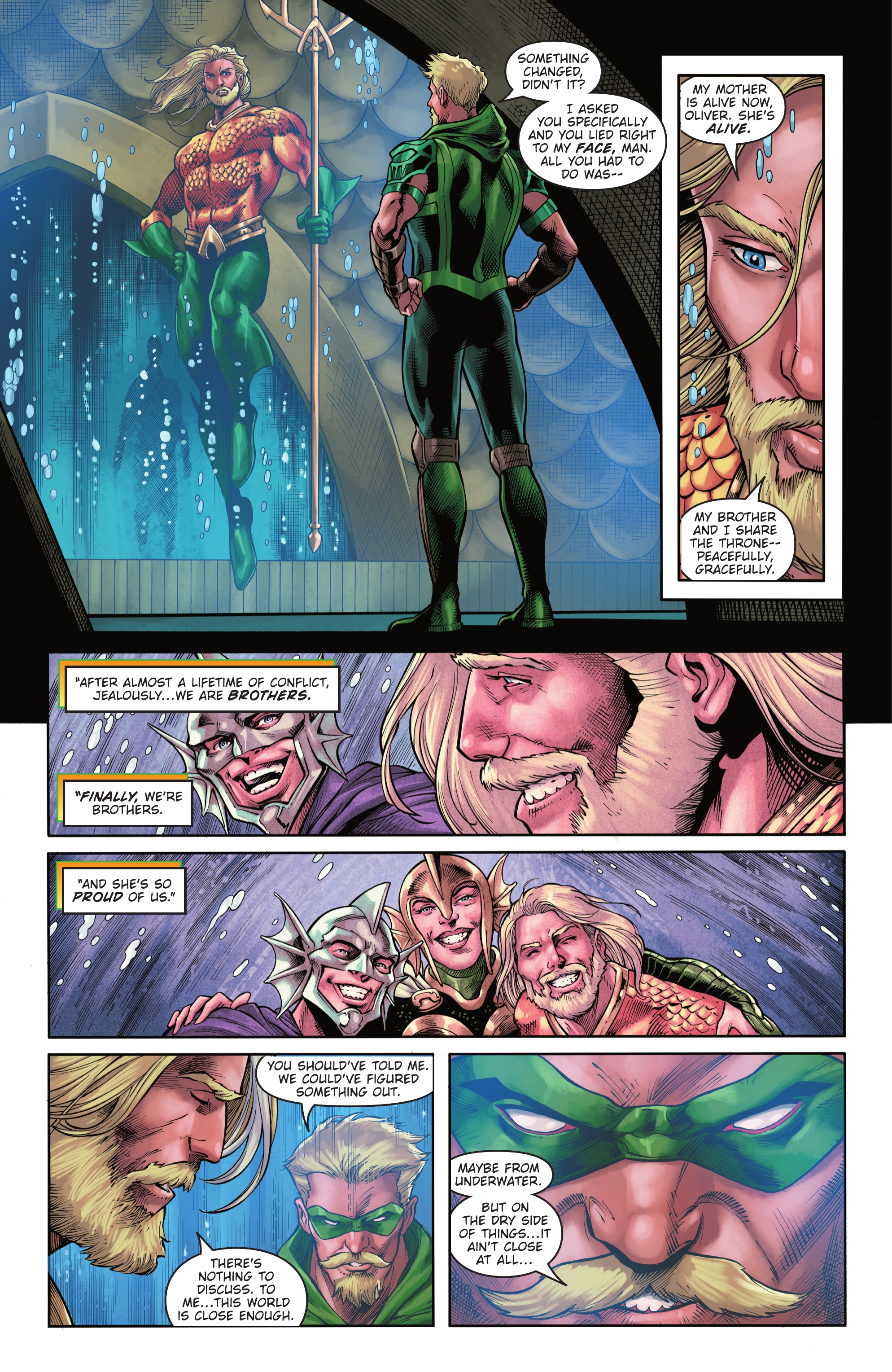 Read online Aquaman/Green Arrow - Deep Target comic -  Issue #7 - 5