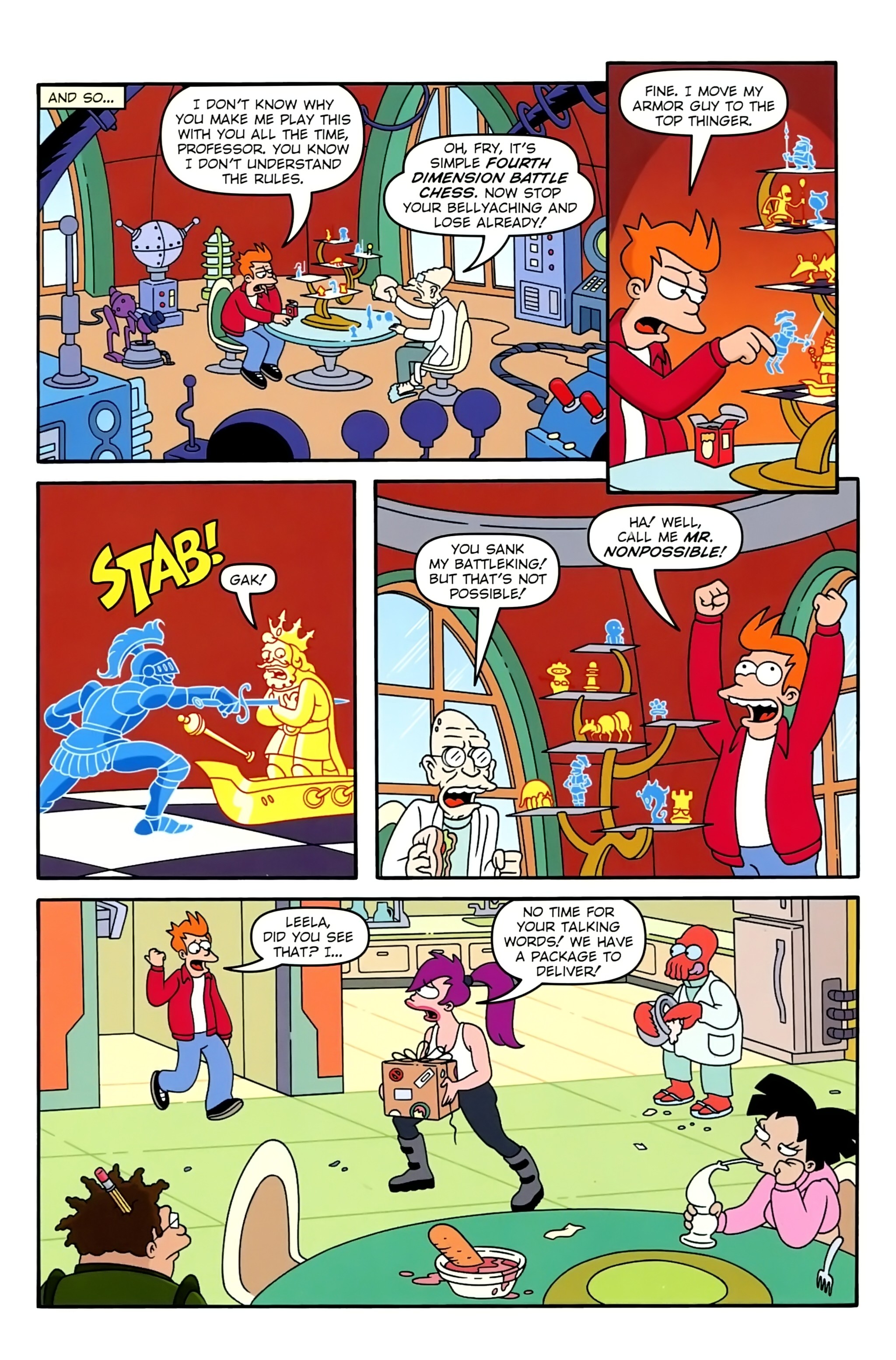 Read online Futurama Comics comic -  Issue #80 - 8