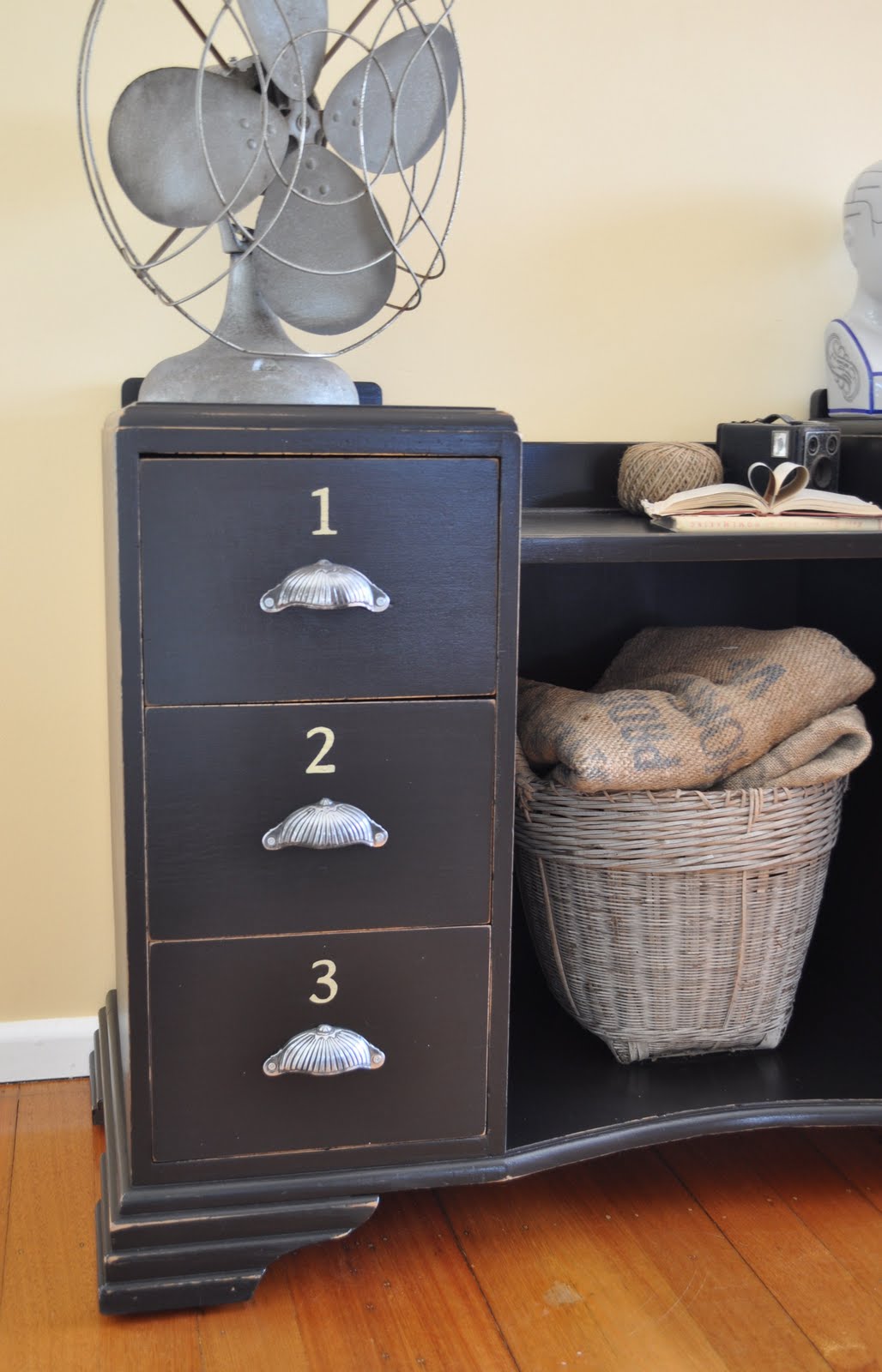 Furniture Redo, Deco Style Dressing Table / Vanity Refinished